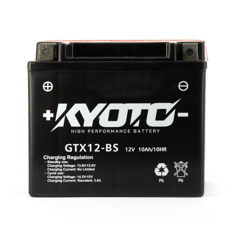 Batterie GTX12-BS AGM - Sans Entretien - Livrée Avec Pack Acide