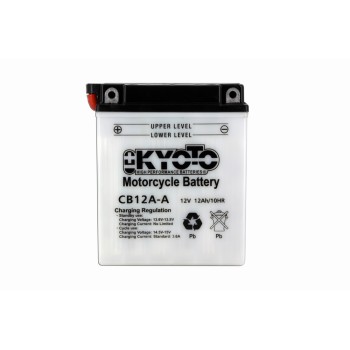 Batterie YB12A-A Conventionnelle Avec Entretien - Livrée Avec Pack Ac