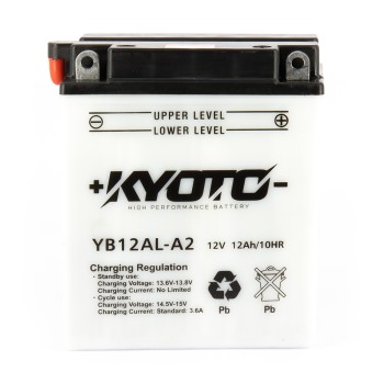 Batterie YB12AL-A2 (  YB12AL-A ) Conventionnelle Avec Entretien - Livr