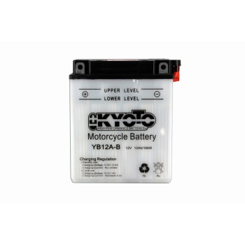 Batterie YB12A-B Conventionnelle Avec Entretien - Livrée Avec Pack Ac