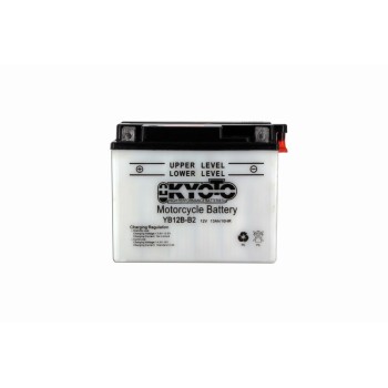 Batterie YB12B-B2 Conventionnelle Avec Entretien - Livrée Avec Pack A