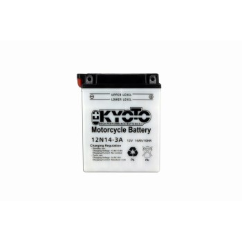 Batterie 12N14-3A Conventionnelle Avec Entretien - Livrée Avec Pack A