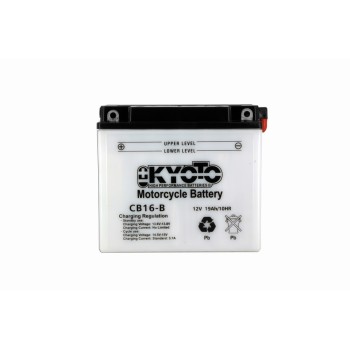 Batterie YB16-B Conventionnelle Avec Entretien - Livrée Avec Pack Aci