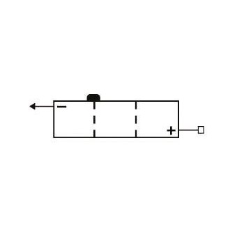 Batterie 6N6-1D-2 Conventionnelle Avec Entretien - Livrée Sans Acide