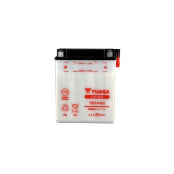 Batterie YB14-B2 Conventionnelle Avec Entretien - Livrée Sans Acide