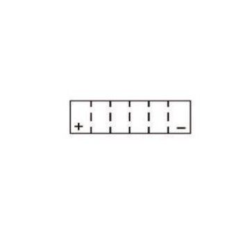 Batterie YHD-12 Conventionnelle Avec Entretien - Livrée Sans Acide