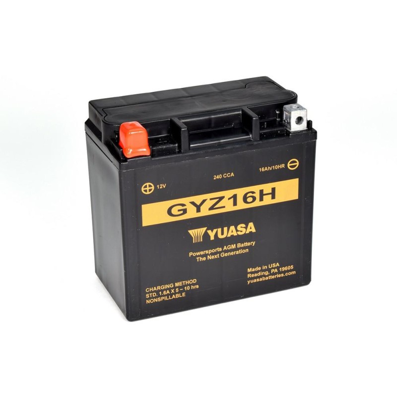 Batterie GYZ16H sans entretien AGM