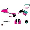 Kit Deco Moto Cross Wing Honda 250 CR Turquoise