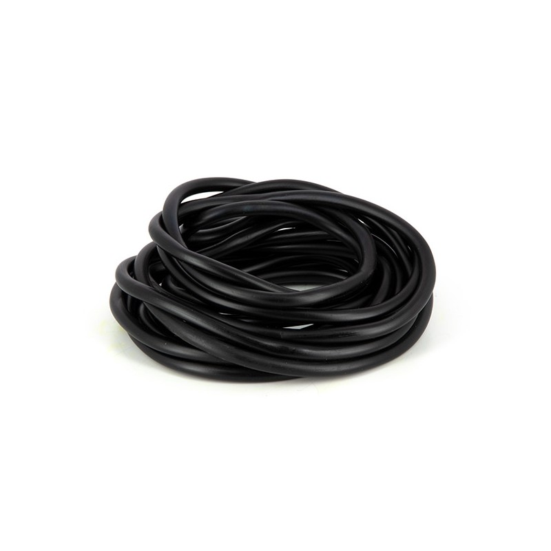 Durite Noire Ø Intérieur 6mm X 6 Mètres Souple Ø Extérieur 9mm