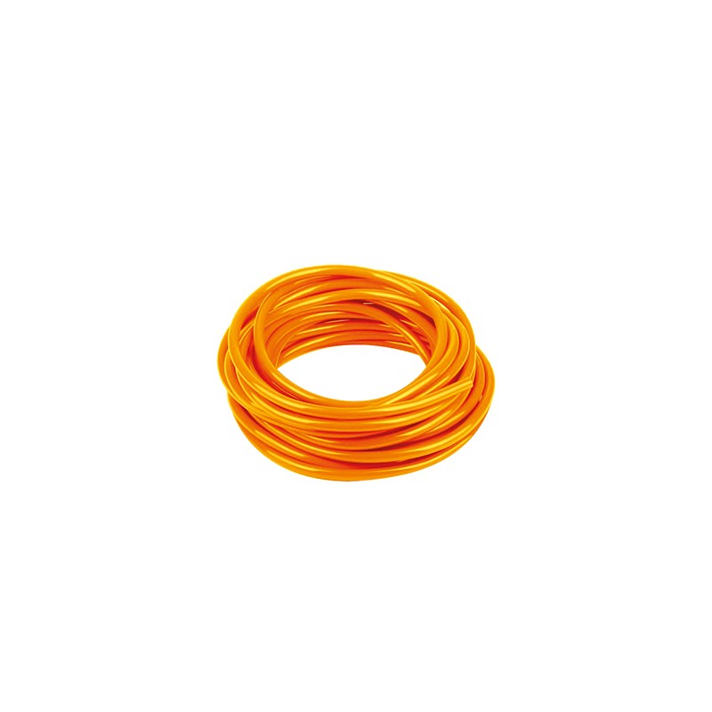Durite Orange Ø Intérieur 6mm X 3 Mètres Souple