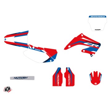 Kit Deco Moto Cross League Honda 250 CR Rouge