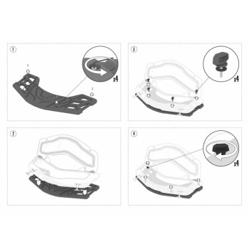 Coffre avant Linhai Landforce 650