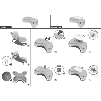 Coffre Quad GKA BRP CAN AM Outlander 450/570 105 Litres