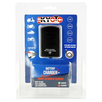 Chargeur Batterie Moto et Scooter - Pour Batterie Acide