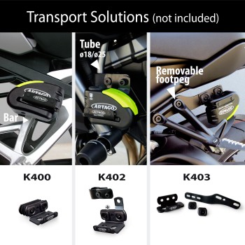 Antivol SRA - Bloque Disque Ø14mm - Homologués