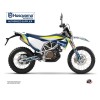 Kit Deco Moto Cross Rocky Husqvarna 701 Enduro Bleu