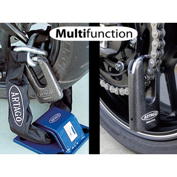 Cadena SRA - ø15mm - gris martelé - Homologué