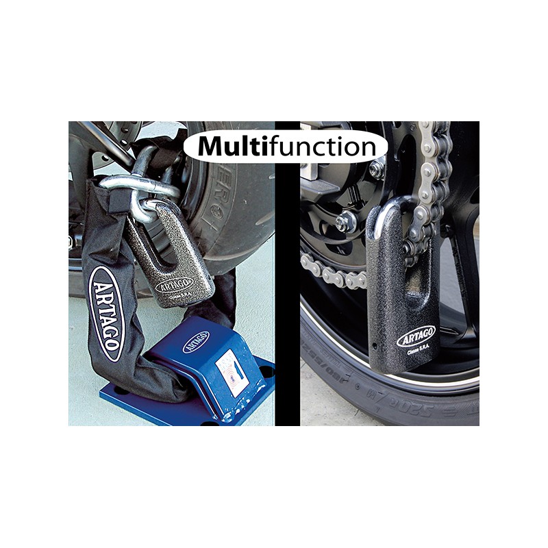 Cadena SRA - ø15mm - gris martelé - Homologué