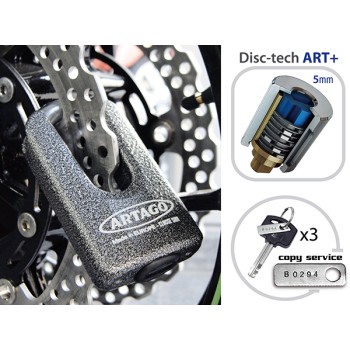 Cadena SRA - ø15mm - gris martelé - Homologué