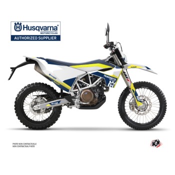 Kit Deco Moto Cross Orbit Husqvarna 701 Enduro Blanc