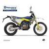 Kit Deco Moto Cross Hero Husqvarna 701 Enduro Gris Jaune