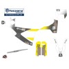 Kit Deco Moto Cross Hero Husqvarna 701 Enduro Gris Jaune