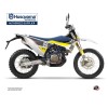 Kit Deco Moto Cross Heyday Husqvarna 701 Enduro Gris Jaune