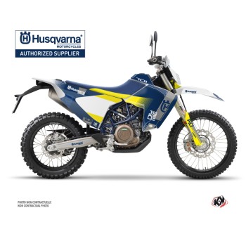 Kit Deco Moto Cross Hero Husqvarna 701 Enduro LR Bleu