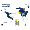 Kit Deco Moto Cross Hero Husqvarna 701 Enduro LR Bleu