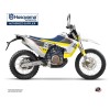 Kit Deco Moto Cross Heyday Husqvarna 701 Enduro LR Gris Jaune
