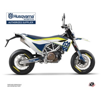 Kit Deco Moto Cross Heritage Husqvarna 701 Supermoto Jaune
