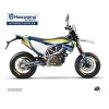 Kit Deco Moto Cross Rocky Husqvarna 701 Supermoto Bleu