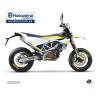 Kit Deco Moto Cross Orbit Husqvarna 701 Supermoto Blanc