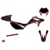 Kit Deco 50cc Predator Beta RR 50 Motard Noir Rouge