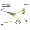 Kit Deco Moto Cross Heyday Husqvarna 701 Supermoto Gris Jaune