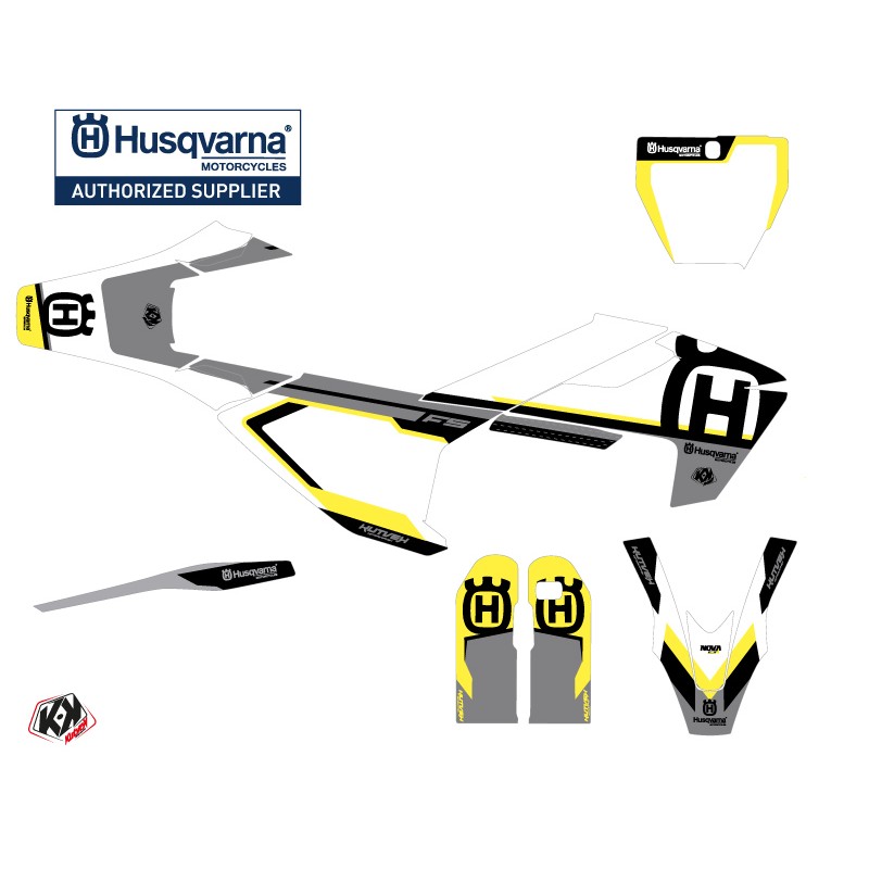 Kit Deco Moto Cross Nova Husqvarna 450 FS Noir