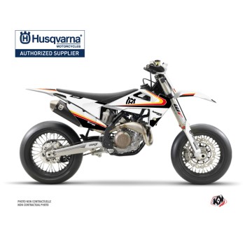 Kit Deco Moto Cross Legacy Husqvarna 450 FS Noir Jaune