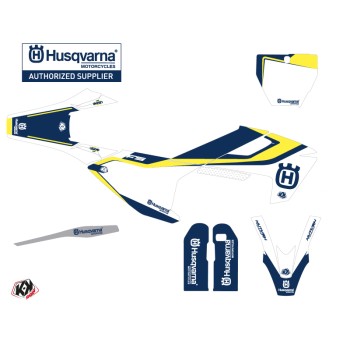 Kit Deco Moto Cross Legend Husqvarna 450 FS Bleu