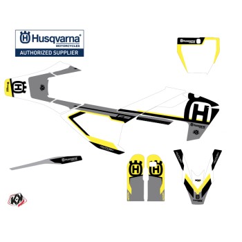 Kit Deco Moto Cross Nova Husqvarna 450 FS Noir