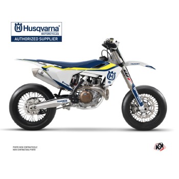 Kit Deco Moto Cross Legend Husqvarna 450 FS Bleu