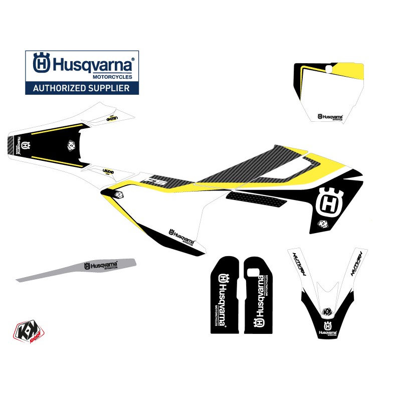Kit Deco Moto Cross Legend Husqvarna 450 FS Noir