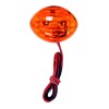 Mini Clignotant LED C.E Ovale Orange 35 x 30mm - Vendu à l'unité