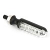 Paire de mini clignotants LED Cylindrique - noir