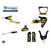 Kit Deco Moto Cross Split Husqvarna 450 FS Noir Jaune