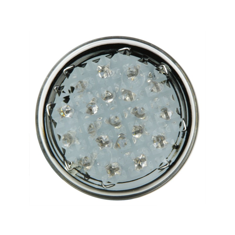 Paire de clignotants LED Rond - noir