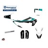 Kit Deco Moto Cross Legend Husqvarna TC 50 Turquoise