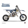 Kit Deco Moto Cross Heritage Husqvarna TC 50 Bleu