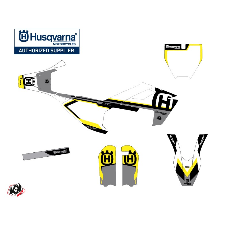 Kit Deco Moto Cross Nova Husqvarna TC 50 Noir