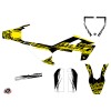 Kit Deco Moto Cross Eraser Fluo Husqvarna TC 50 Jaune