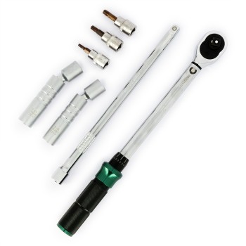 Clé Dynamométrique 3/8 10-60Nm 7 Pièces